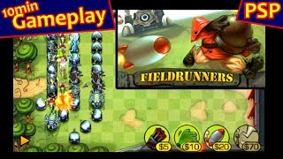 Fieldrunners ... (PSP) Gameplay