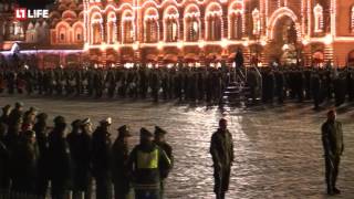 Second Night Rehearsal 2017 Russian Army Parade (Front Angle)