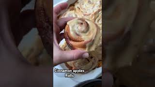 Cinnamon apple rolls