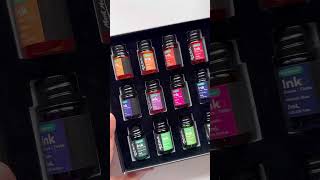 Mont Marte Drawing Ink Colors Unboxing|Glass Pen Lettering #glasspen #calligrapy #unboxing #shorts