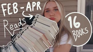 Everything I Read in February, March, and April