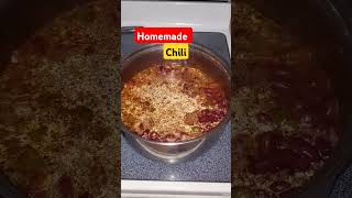 Homemade Chili Recipe #shorts