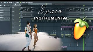 Spain - Instrumental | FL Studio | Jassa Dhillon | thiarajxtt | TRACK DECONSTRUCTION