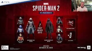 Spider-Man 2 PS5 Pre-Order Bonuses Details