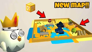 🤯NEW LEAKED MAP OF CHICKEN GUN  4.1.0 UPCOMING UPDATE!! 😱LUCKY BLOCKS,NEW SKIN,MORE...