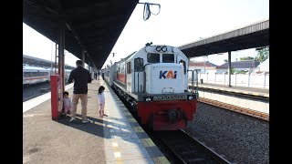 Bangunkarta train (Jakarta to Yogyakarta)