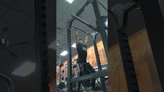 Attempting 65 Ibs Weighted Pull up #shorts #fitness #weightedpullup #weightedcalisthenics