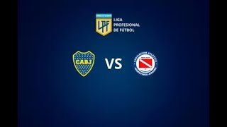 🔴  BOCA - ARGENTINOS JRS CON PABLO LADAGA // LIGA PROFESIONAL 2024 EN VIVO