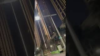 Burj khalifa dubai night view