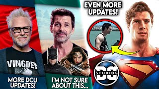 He Looks GREAT!! James Gunn DCU News, SUPERMAN, Joker 2 + Zack Snyder Said WHAT?!