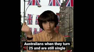 Australians when they turn 25