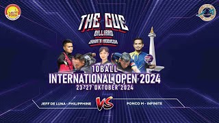 The Cue 10-Ball International Open 2024: Qualification Jeff De Luna-Philipphine VS Ponco M -Infinite