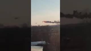 🚨A Russian helicopter reportedly shot down by Ukrainian near Kyiv, Ukraine #latest #live