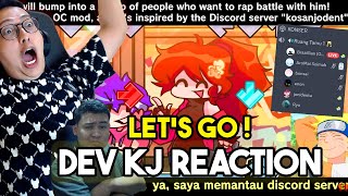 DEV KJ REACTION @CommunityGame PLAYING KOSAN JODENT MOD ! DIA ADA DI SERVER DISCORD KOSAN JODENT !