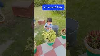 how do i get my child closer to nature | pouring water to plants | outdoor activity #fun