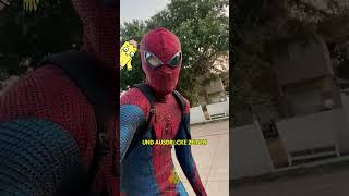 Er hat ein unglaubliches Spider-Man-Kostüm gemacht! 🕷️ (the_spectacular_spiderguy) #shorts