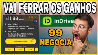 NOVIDADE DA 99 VAI DERRUBAR OS GANHOS DOS MOTORISTAS #uber #indrive #99pop