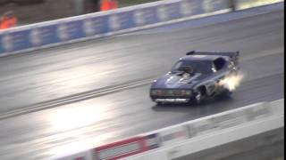 Aeroflow Outlaw Nitro Funny Cars Dark Horse 12-9-15