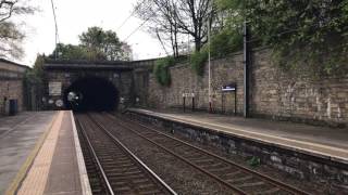 60163 TORNADO flies through Bingley with a charter to Carlisle on the 29th of April 2017