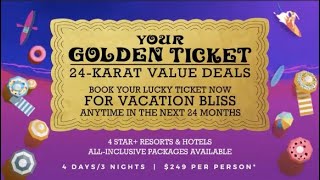 Your golden ticket - DREAMTRIPS DEALS 2020