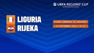 LIGURIA - RIJEKA - UEFA REGIONS' CUP