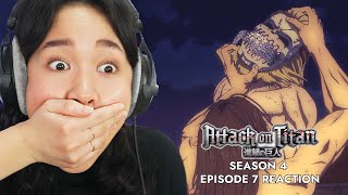 Eren EATS the War Hammer Titan | Attack on Titan Reaction | S4 Ep 7 "Assault"