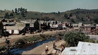 Historical footage of California during the gold rush.