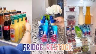 Fridge Restock and Organize TikTok Compilation #1 ✨