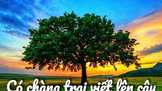 CÓ CHÀNG TRAI VIẾT LÊN CÂY lyrics | Audio | PHAN MẠNH QUỲNH