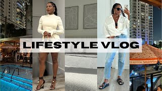 VLOG! New Home Decor, Party with Louis Vuitton & A Day Trip 🌴MONROE STEELE