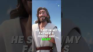 WHAT JESUS SAID ABOUT HEAVEN #jesus #gospel #bible #god #shorts