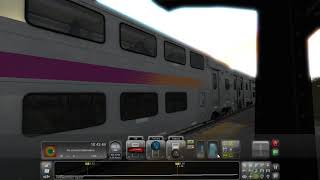 [Train Simulator 2021] New Jersey Transit Rail Virtual fanning MMC Transfer Passing on Morristown