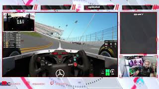 Data Driven Sim Racing - AMS2 - McLaren F1 MP4/12 - Daytona + How To: Telemetry Data with Power BI