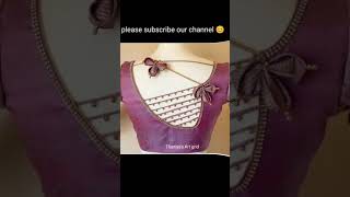 New Model Designer Blouse Back Neck Designs / ब्लाउज के डिजाइनर गले के डिजाइंस।