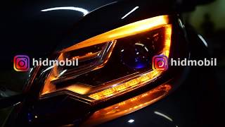 Headlamp Mobilio RS with DRL Line Lexus Style!