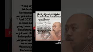 mewaspadai penyusup demonstrasi mahasiswa