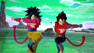 Dragonball Sparking Zero - *3 vs 2* SS4 Goku & SS4 Vegeta vs Beerus, Whis & Hit