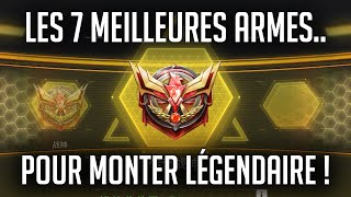 LES 7 MEILLEURES ARMES POUR MONTER LÉGENDAIRE VITE !! (+ Meilleur Classes)! COD MOBILE FR SAISON 8!