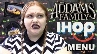 I Tried The Addams Family iHop Menu... So You Don't Have To