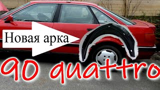 Audi 90 quattro подкрылок пришел из германии