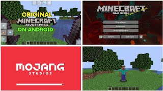 Minecraft Java Edition Official Game Released | Minecraft Java Edition For Android