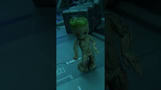 I AM GROOT BATTLE DANCING#animationstudio #disney #starwars #cgi #shortanimation #animation #marvel