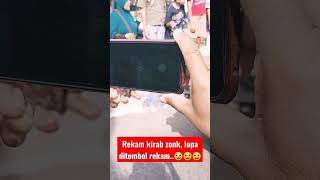 rekam auto zonk, lupa tombol rekam..😀😀  #meme #viral #lucu #shorts