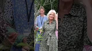 Fall for florals like Camilla in Fiona Clare as she joins King Charles in CORNWALL