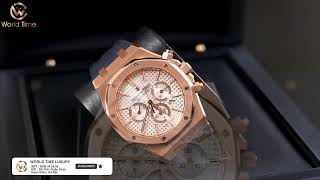 Đồng Hồ Audemars Piguet Royal Oak Chronograph 41mm 26320OR.OO.D088CR.01| World Time Watch Luxury