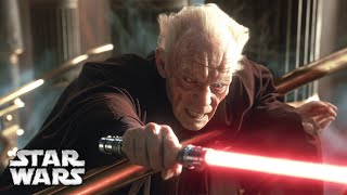 Why Palpatine HATED Using His Lightsabers, Despite Being MASTERFUL With them...