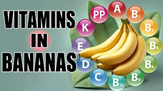 Discover The Miraculous VITAMINS In BANANAS! | Dr. Smile