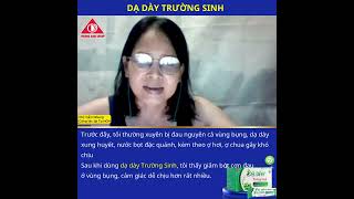 Trước đây, tôi thường xuyên bị đau nguyên cả vùng bụng, dạ dày xung huyết, nước bọt đặc quánh