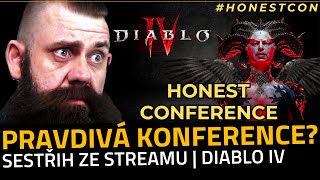 PRAVDIVÁ KONFERENCE? | BLIZZARD | DIABLO IV