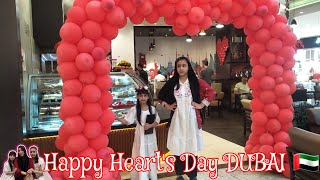 AL Ghurair Centre Dubai main lobby Valentines display 2024 merong  kiddie fun art para s mga bata